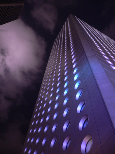 Jardine House on the night of the party