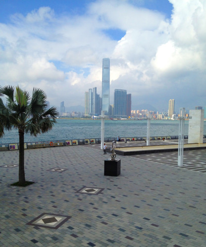 sun yat sen waterfront park memorial lawn hong kong