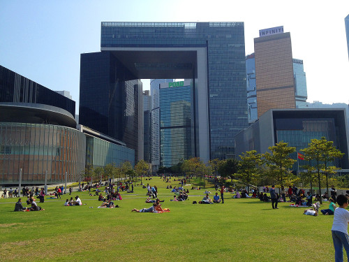 tamar site hong kong government building hk grass field